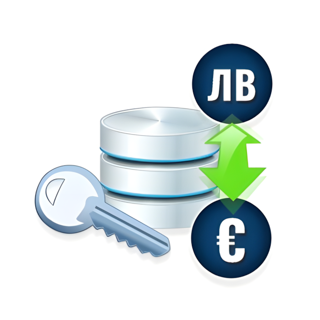 Microinvest микроинвест ключ за конвертиране ЕВРО EUR